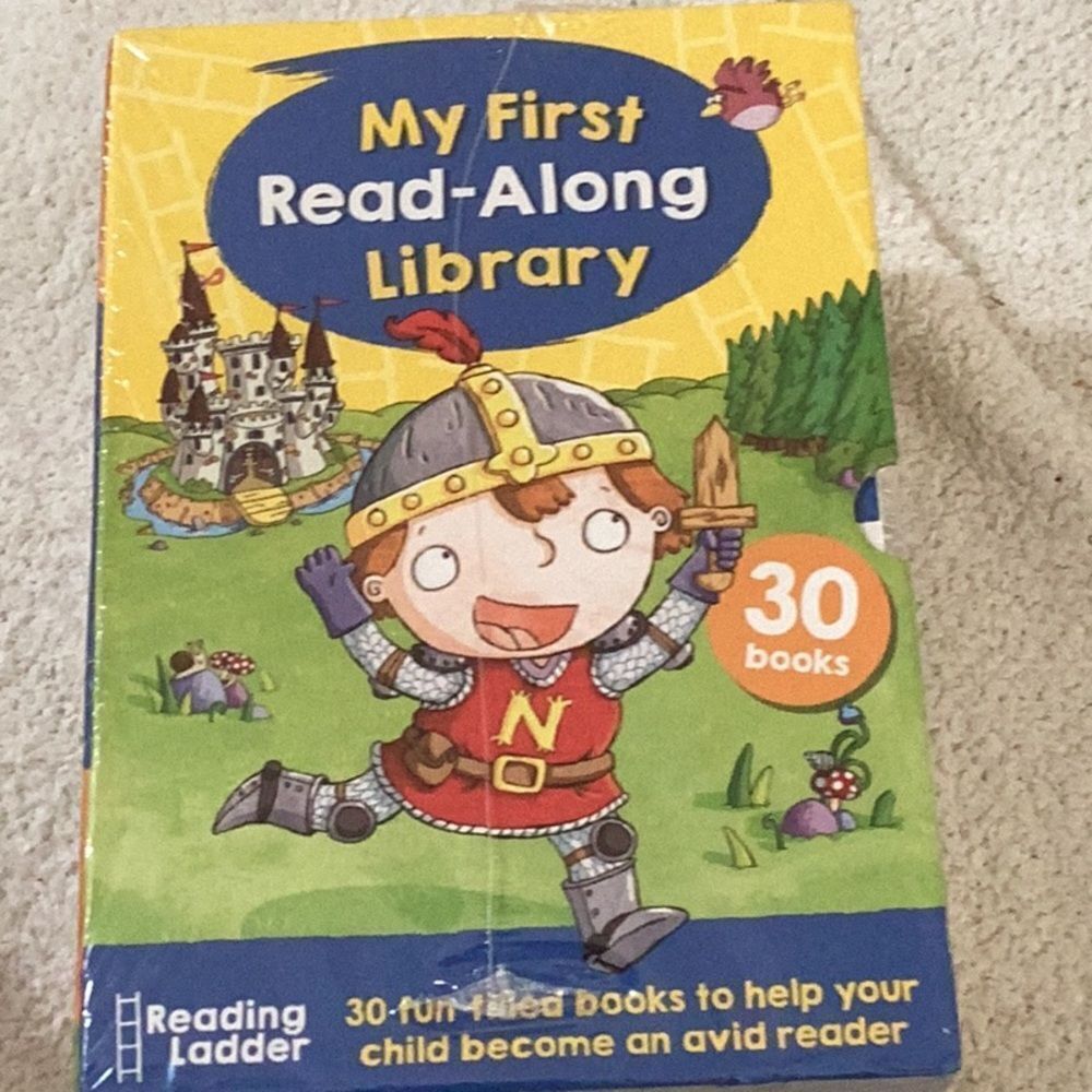 Reading Ladder My First Read-Along Library Collection 30 Books Box Set, NEW